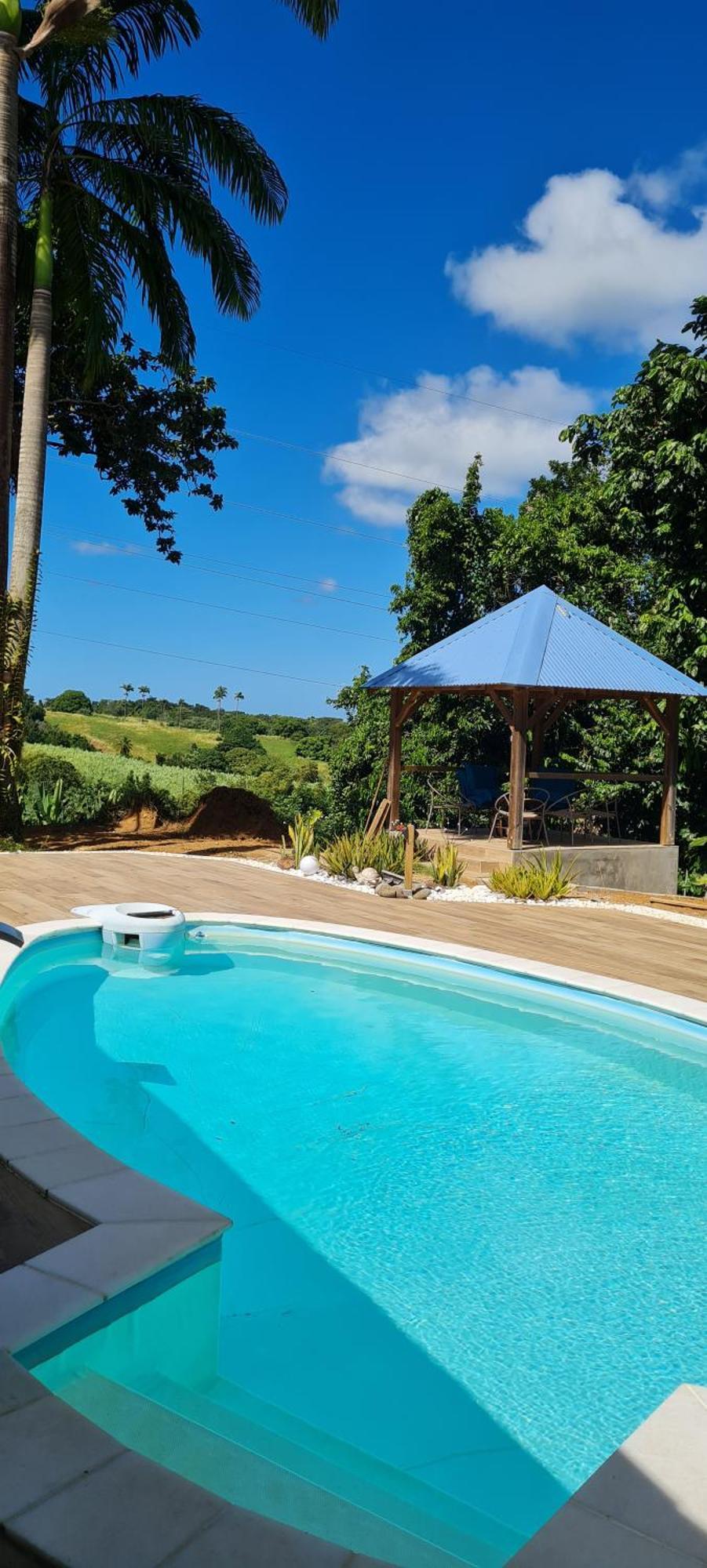 Gite Kaz A Topaze, Piscine, Jardin Tropical Сент-Роз Екстер'єр фото